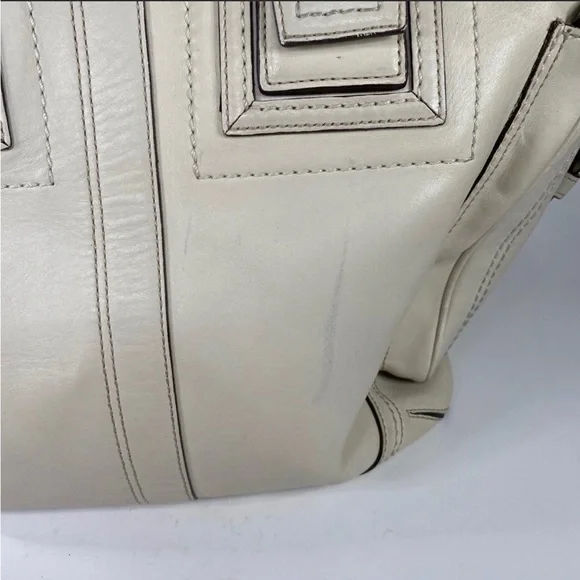 Coach SOHO MIA Ivory Leather Shoulder Tote 10049 - Picture 5 of 6